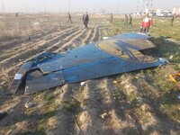 У РНБО назвали версії аварії літака МАУ в Ірані
