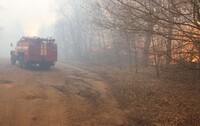 Пожежа в зоні ЧАЕС не досягне сховищ ядерних відходів – МВС