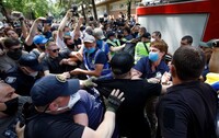 Конфлікт під судом у справі Стерненка: затримали п'ятьох осіб