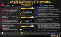 За що засуджено Стерненка: позиція суду та захисту