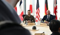 Зеленський виступив на саміті G7: говорив про F-16 та Формулу миру