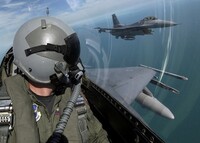 В Україну прибув перший авіатренажер винищувача F-16