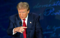 «Занадто пізно»: Трамп відмовився від повторних дебатів з Гарріс