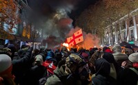 Протести в Грузії: МЗС України засудило силовий розгін мітингувальників