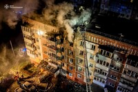 Атака дронів на Тернопіль: з'явилося фото наслідків