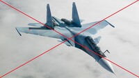 ГУР повідомило про знищення винищувача Су-30 в рф