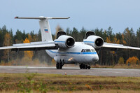 На аеродромі під Москвою вибухнув військовий літак Ан-72