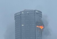 У Казані безпілотники влетіли у багатоповерхівки, спалахнули пожежі