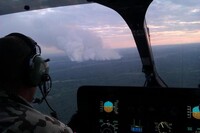 У зоні відчуження ЧАЕС знову масштабна пожежа