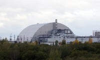 Російський ударний дрон вночі влучив в укриття над четвертим енергоблоком ЧАЕС