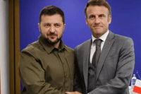 Зеленський зустрінеться з Макроном у Франції напередодні саміту «коаліції охочих»