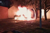 В окупованому Мелітополі підірвали броньовик з «кадирівцями»