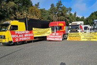 Польські перевізники розпочали протест на кордоні з Україною