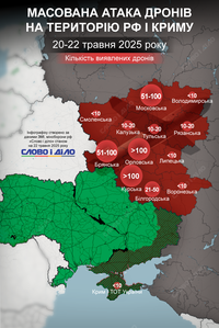 Масована атака дронів на росію: які регіони під ударом