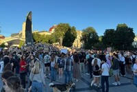 У містах України проходять мітинги проти закону про обмеження повноважень НАБУ і САП