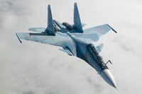 Росіяни втратили винищувач Су-30СМ у районі Зміїного – ВМС