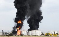 У рф заявили про пожежу на НПЗ у Волгограді внаслідок атаки безпілотників