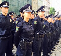 Понад 400 патрульних поліцейських прийняли присягу у Львові