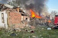 Росіяни вночі завдали комбінованого удару по Житомирщині, є жертва та поранений