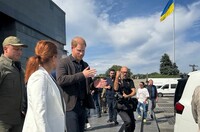 Принц Гаррі під час візиту до Києва зустрівся з українськими ветеранами