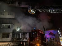 Росіяни другу ніч поспіль атакували Київ, є загиблі та десятки поранених