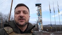 Зеленський прибув до Купʼянська і записав відеозвернення