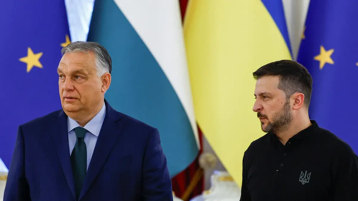 Зеленський натякнув, що Орбан «заслуговує на потиличник»: реакція прем'єра Угорщини