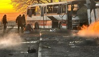 Росіяни влучили по автобусу з шахтарями під Павлоградом, понад 20 загиблих і поранених