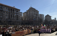 У Києві вперше після вторгнення росії відбувся марш за права жінок