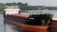 Біля тимчасово окупованої Херсонщини затонуло російське судно