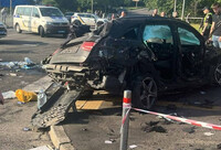 Водія, який в’їхав у підземний перехід у Києві, затримали та взяли під конвой