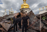 Зеленський показав кадри зруйнованої Лаври та пообіцяв наслідки для рф