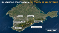 Водна криза поки ще півострова: які водосховища Криму висохли повністю