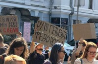 По Україні проходять акції протесту проти звільнення Федорова з посади міністра оборони