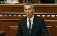 Столтенберг розтлумачив Пашинському, чому НАТО не надало Україні зброю